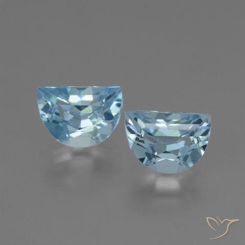 2.21ctw Natürlicher Himmerlblau Topas, Fantasie, VVS-VS
