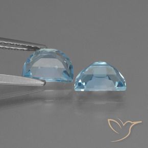 2.21 ct natürliche Himmerlblau Topas-Edelsteine, Fantasie, VVS-VS