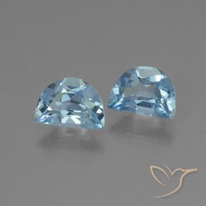 1.84 ct natürliche Swiss Blue Topas-Edelsteine, Fantasie, VVS