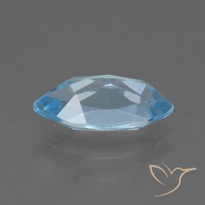 9,17 ctw natürlicher Himmerlblau Topas, Marquise, VVS