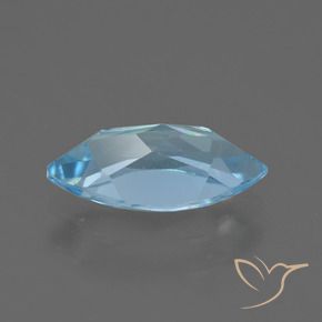 9,17 ctw natürlicher Himmerlblau Topas, Marquise, VVS-VS