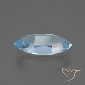 9,17 ctw natürlicher Himmerlblau Topas, Marquise, VVS-VS
