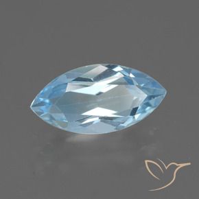 9,17 ctw natürlicher Himmerlblau Topas, Marquise, VVS