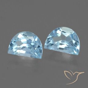 2.11 ct natürliche Himmerlblau Topas-Edelsteine, Fantasie, VS