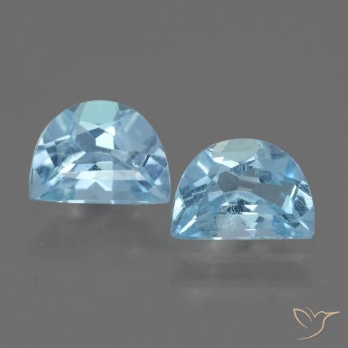 2.19ctw Natürlicher Himmerlblau Topas, Fantasie, VS