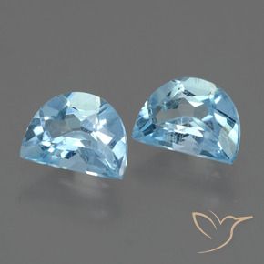2.19 ct natürliche Himmerlblau Topas-Edelsteine, Fantasie, VS
