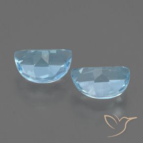 2.19 ct natürliche Himmerlblau Topas-Edelsteine, Fantasie, VS