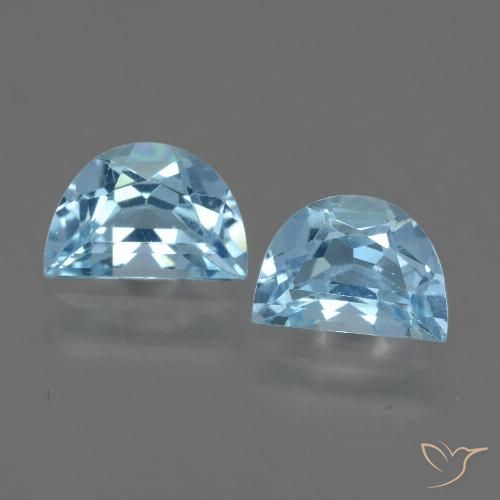 1.84ctw Natürlicher Himmerlblau Topas, Fantasie, VS