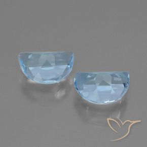 1.68 ct natürliche Himmerlblau Topas-Edelsteine, Fantasie, VVS-VS