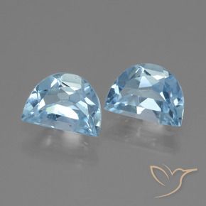 1.88 ct natürliche Himmerlblau Topas-Edelsteine, Fantasie, VS