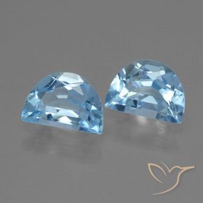 1.86 ct natürliche Swiss Blue Topas-Edelsteine, Fantasie, VS