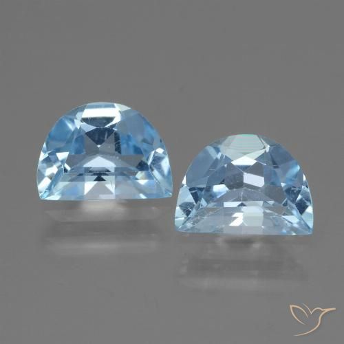 1.91ctw Natürlicher Swiss Blue Topas, Fantasie, VVS-VS