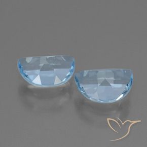 1.91 ct natürliche Swiss Blue Topas-Edelsteine, Fantasie, VVS-VS