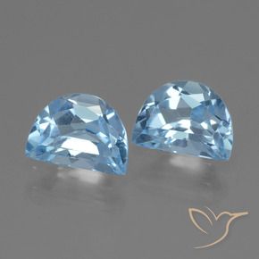 2.00 ct natürliche Himmerlblau Topas-Edelsteine, Fantasie, VVS-VS