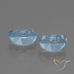 2.00 ct natürliche Himmerlblau Topas-Edelsteine, Fantasie, VVS-VS