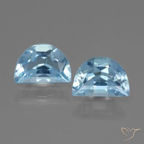 1.84ctw Natürlicher Swiss Blue Topas, Fantasie, VS