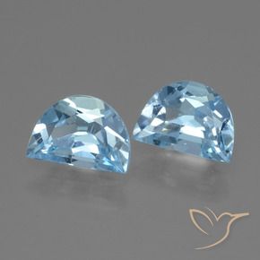 1.84 ct natürliche Swiss Blue Topas-Edelsteine, Fantasie, VS