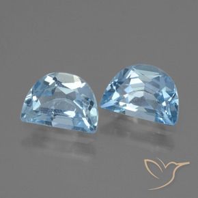 1.86 ct natürliche Swiss Blue Topas-Edelsteine, Fantasie, VS