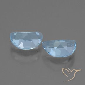 1.86 ct natürliche Swiss Blue Topas-Edelsteine, Fantasie, VS