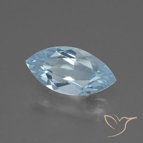9,17 ctw natürlicher Himmerlblau Topas, Marquise, VVS