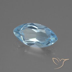 9,17 ctw natürlicher Himmerlblau Topas, Marquise, VVS-VS