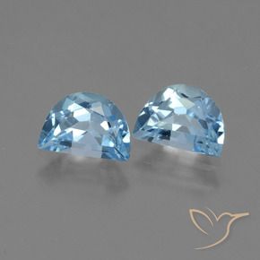 2.01 ct natürliche Swiss Blue Topas-Edelsteine, Fantasie, VS
