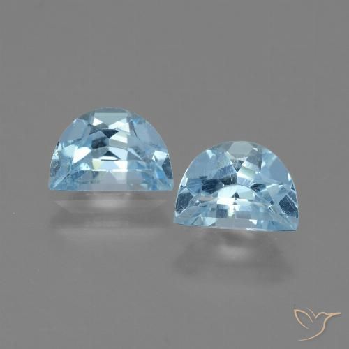 2.05ctw Natürlicher Himmerlblau Topas, Fantasie, VS