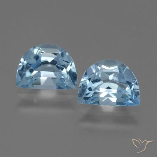 2.17ctw Natürlicher Himmerlblau Topas, Fantasie, VS