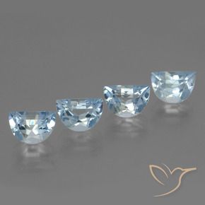 4.00 ct natürliche Himmerlblau Topas-Edelsteine, Fantasie, VS