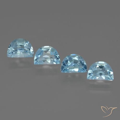 3.86ctw Natürlicher Himmerlblau Topas, Fantasie, VVS-VS