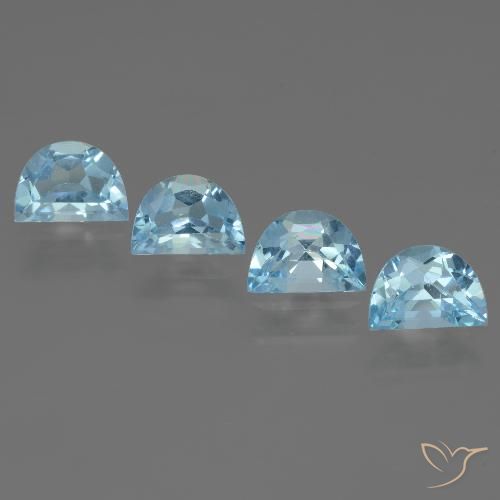 3.72ctw Natürlicher Himmerlblau Topas, Fantasie, VS