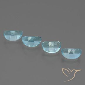 4.00 ct natürliche Himmerlblau Topas-Edelsteine, Fantasie, VS