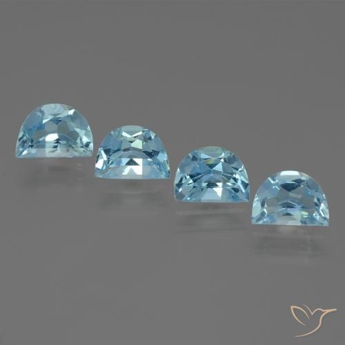 3.83ctw Natürlicher Himmerlblau Topas, Fantasie, VVS-VS