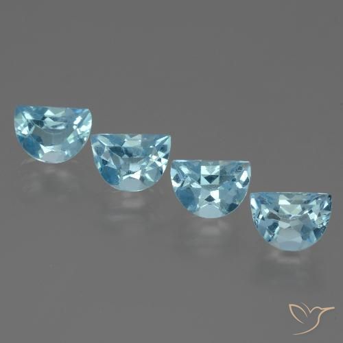 4.01ctw Natürlicher Himmerlblau Topas, Fantasie, VVS-VS