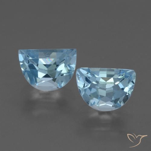 2.16ctw Natürlicher Himmerlblau Topas, Fantasie, VVS-VS