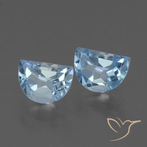2.01 ct natürliche Himmerlblau Topas-Edelsteine, Fantasie, VS
