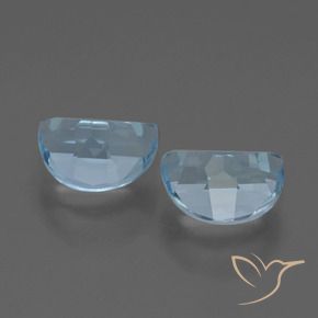 2.19 ct natürliche Himmerlblau Topas-Edelsteine, Fantasie, VS
