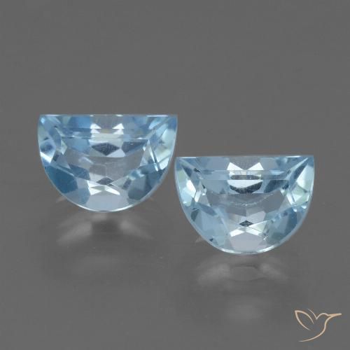 2.00ctw Natürlicher Himmerlblau Topas, Fantasie, VS