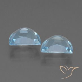 2.00 ct natürliche Himmerlblau Topas-Edelsteine, Fantasie, VS