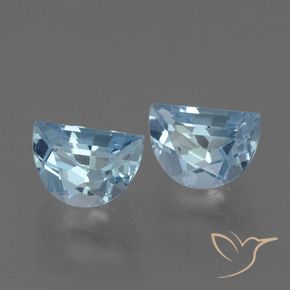 2.36 ct natürliche Himmerlblau Topas-Edelsteine, Fantasie, VS
