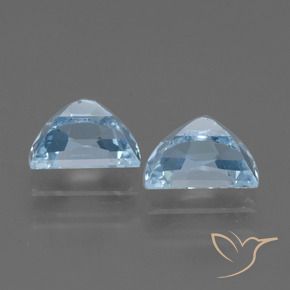 2.36 ct natürliche Himmerlblau Topas-Edelsteine, Fantasie, VS