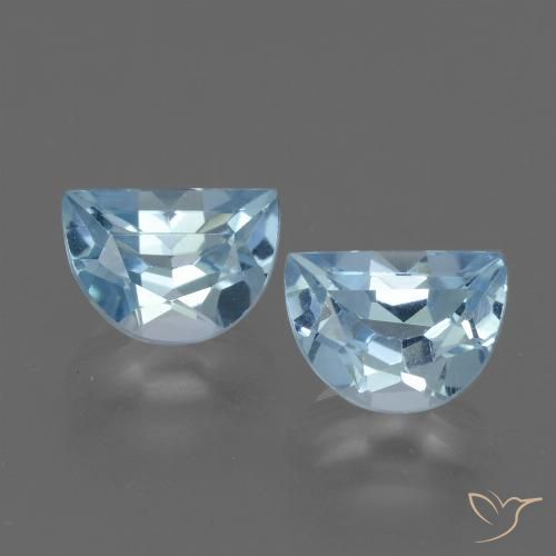 2.24ctw Natürlicher Himmerlblau Topas, Fantasie, VS