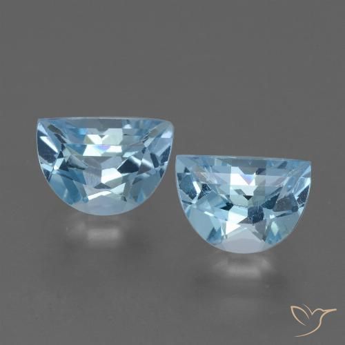 2.15ctw Natürlicher Himmerlblau Topas, Fantasie, VS