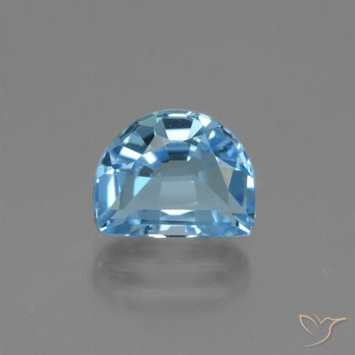 2.80ct Natürlicher Himmerlblau Topas, Fantasie, VVS