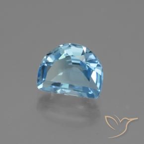 9,17 ctw natürlicher Himmerlblau Topas, Fantasie, VVS