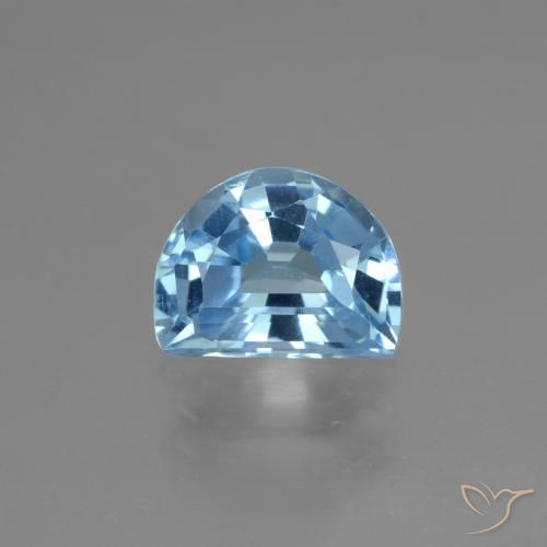 2.70ct Natürlicher Swiss Blue Topas, Fantasie, VVS