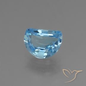 9,17 ctw natürlicher Himmerlblau Topas, Fantasie, VVS
