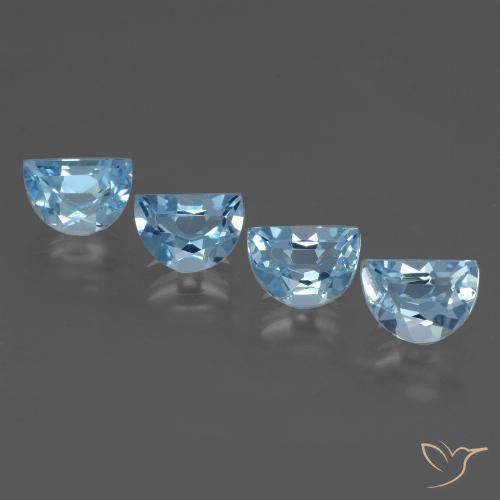 3.91ctw Natürlicher Himmerlblau Topas, Fantasie, VVS-VS