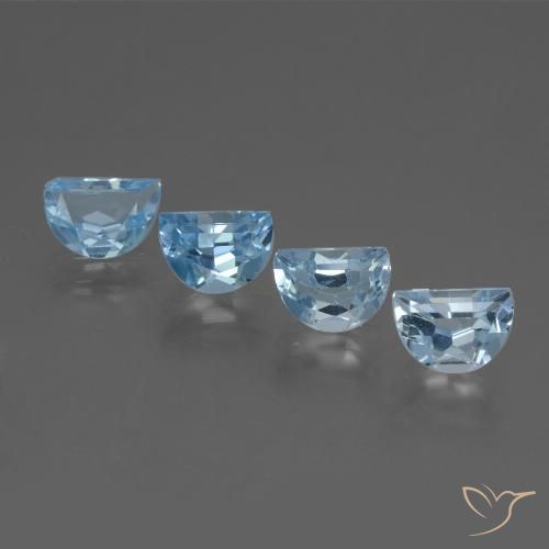 3.52ctw Natürlicher Himmerlblau Topas, Fantasie, VVS-VS