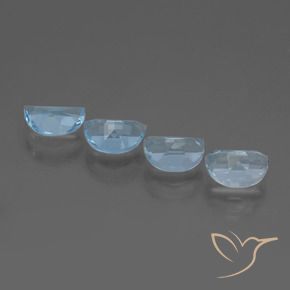 3.52 ct natürliche Himmerlblau Topas-Edelsteine, Fantasie, VVS-VS